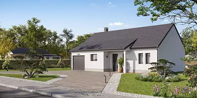 Maison neuve, 74,04 m²