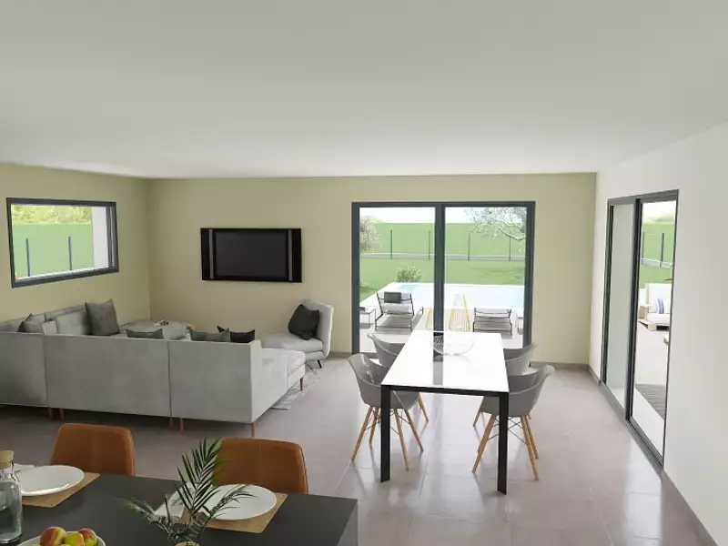 Maison neuve, 117 m² - Sandrans (01400)