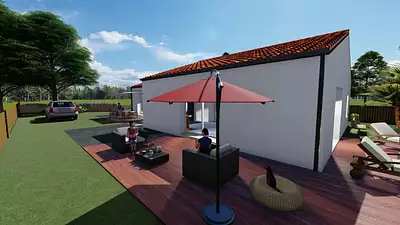 Maison neuve, 90 m²