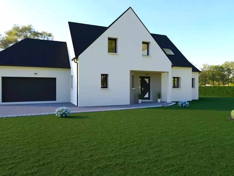Maison neuve, 130 m² - Grangues (14160)