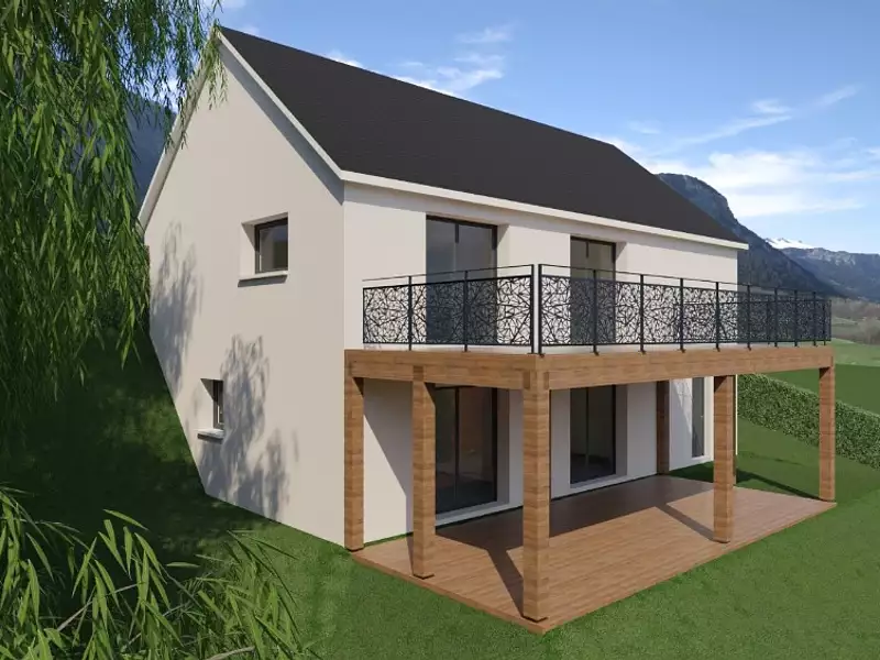 Maison neuve, 100 m² - Bourbach-le-Haut (68290)