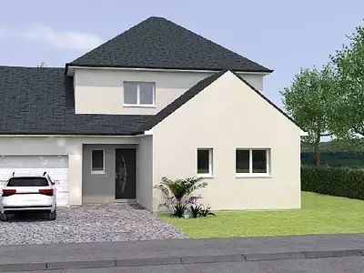 Maison neuve, 124 m²