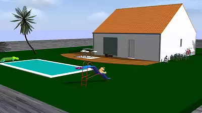 Maison neuve, 70 m²