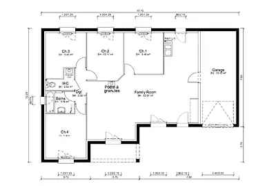 Maison neuve, 92 m²