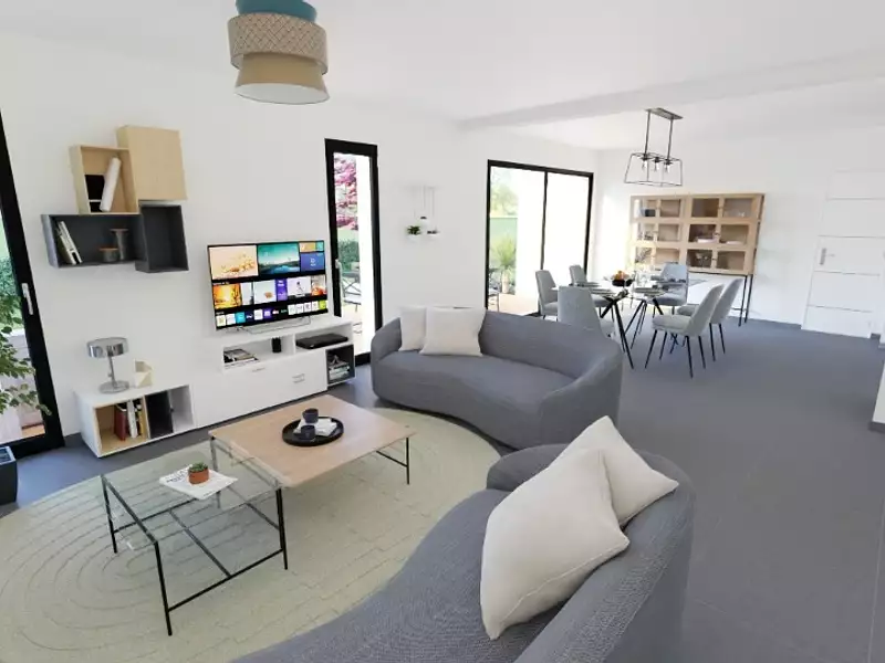 Maison neuve, 93 m² - Aouste-sur-Sye (26400)