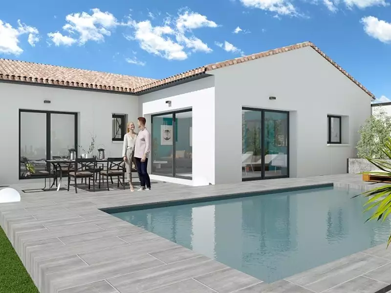 Maison neuve, 114 m² - Mirabel-et-Blacons (26400)