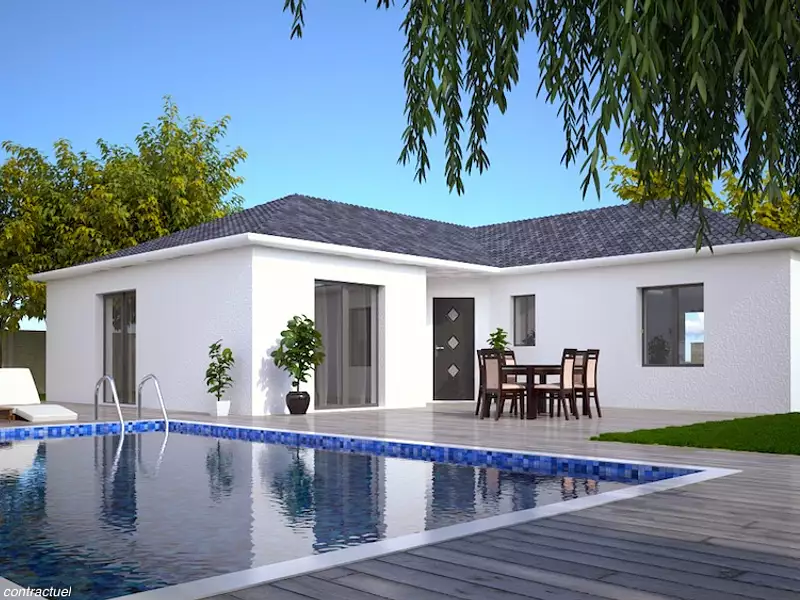 Maison neuve, 102 m² - Meillard (03500)