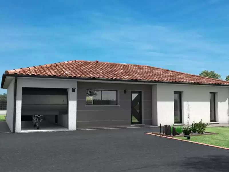 Maison neuve, 91 m² - Lasserre-Pradère (31530)