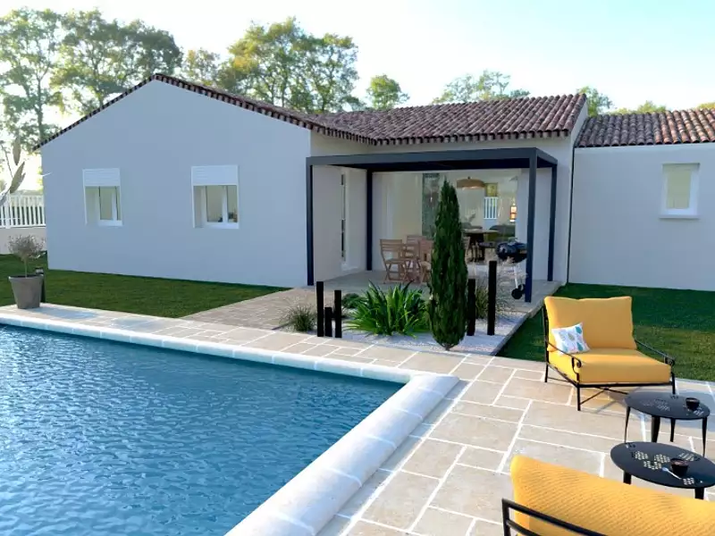 Maison neuve, 90 m² - Lagorce (07150)