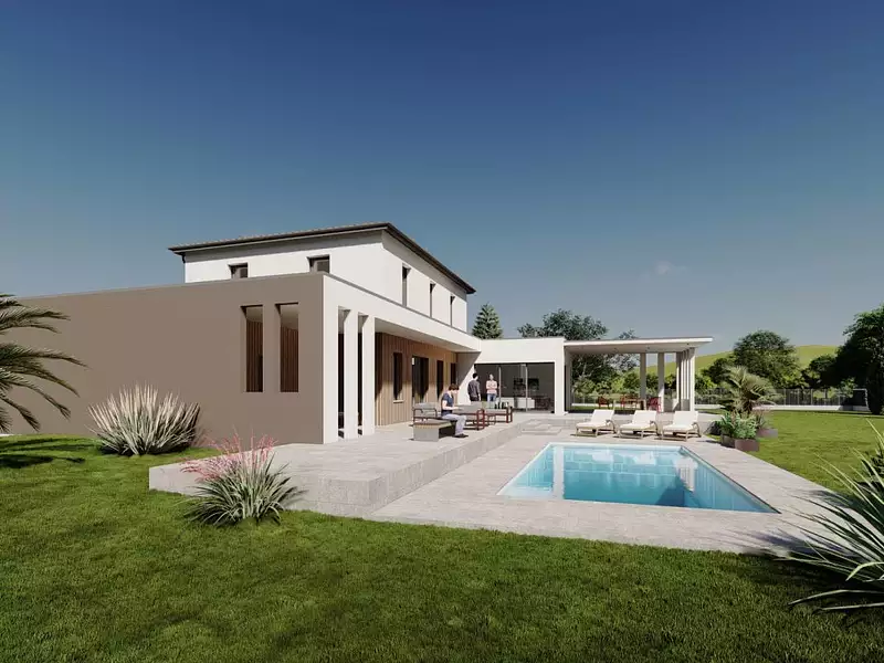 Maison neuve, 170 m² - Fleurie (69820)