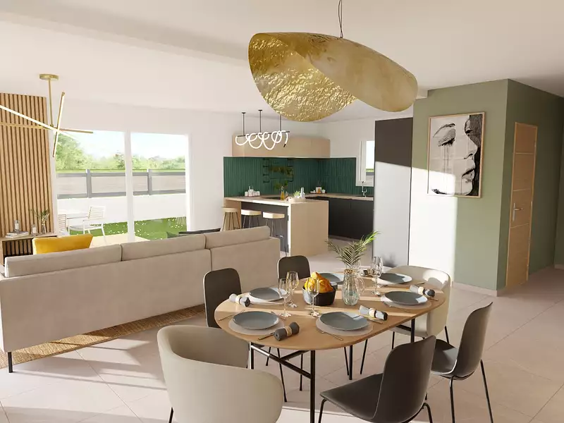 Maison neuve, 95 m² - Vindry-sur-Turdine (69490)