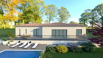 Terrain à bâtir, 1 100 m²