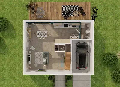 Maison neuve, 92 m²