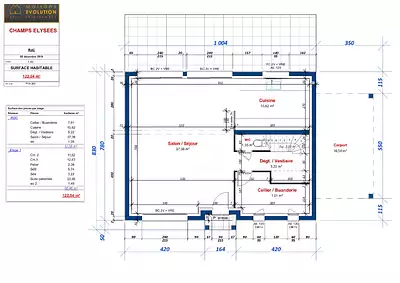 Maison neuve, 122 m²