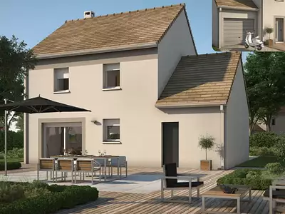 Maison neuve, 74 m²