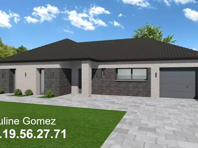 Maison neuve, 130 m² - Thun-l'Evêque (59141)