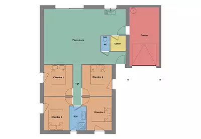 Maison neuve, 85 m²