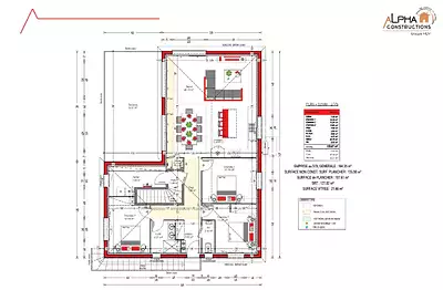 Maison neuve, 105 m²