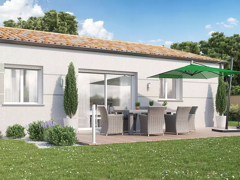 Maison neuve, 92 m² - Le Champ-Saint-Père (85540)