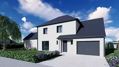 Maison neuve, 151 m²