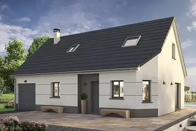 Maison neuve, 95 m²