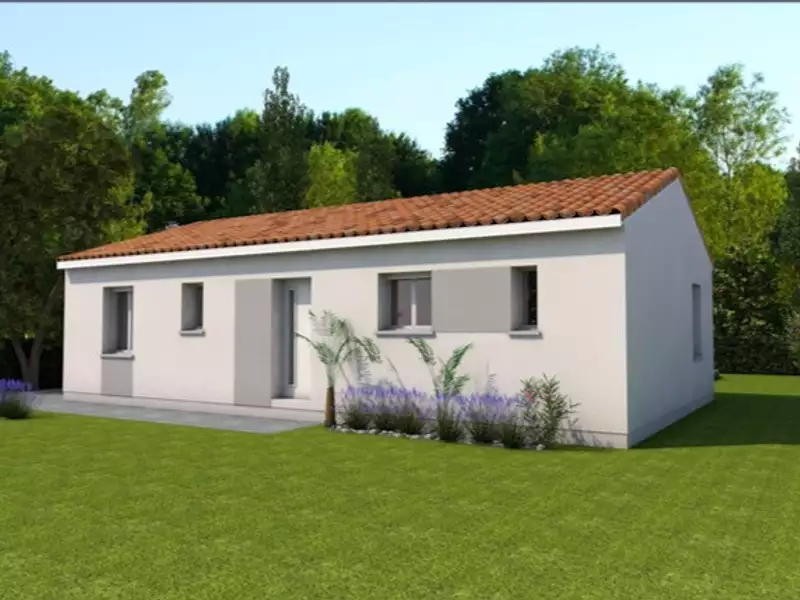 Maison neuve, 80 m² - Lonzac (17520)