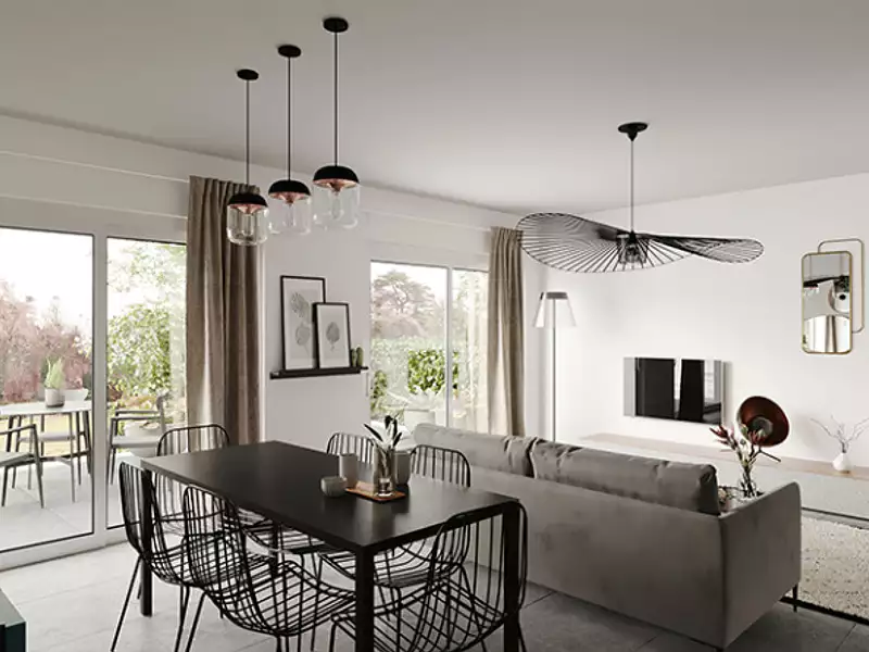 Maison neuve, 90 m² - Fresquiennes (76570)