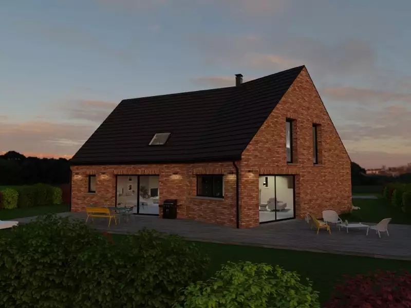 Maison neuve, 149 m² - Curgies (59990)