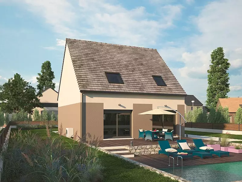 Maison neuve, 113 m² - La Chapelle-Gauthier (77720)