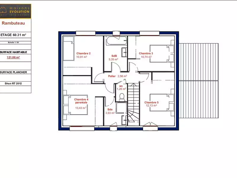 Maison neuve, 124 m² - Grisy-Suisnes (77166)