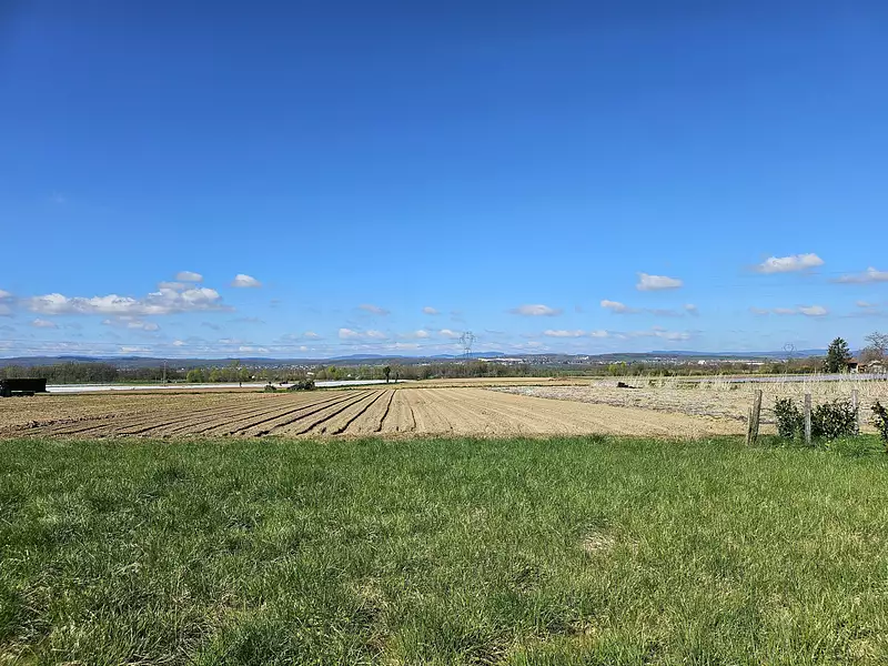 Terrain à bâtir, 950 m² - Manziat (01570)