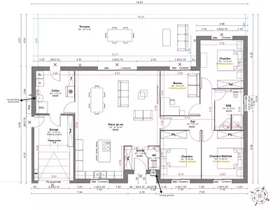 Maison neuve, 121,31 m²