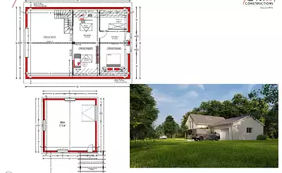 Maison neuve, 109 m²