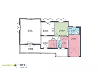 Maison neuve, 100 m²