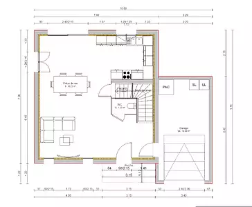Maison neuve, 94 m²