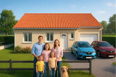 Maison neuve, 90 m²