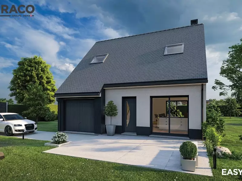 Maison neuve, 81 m² - Petiville (76330)