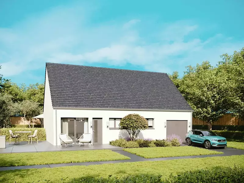 Maison neuve, 49 m² - Villedoux (17230)