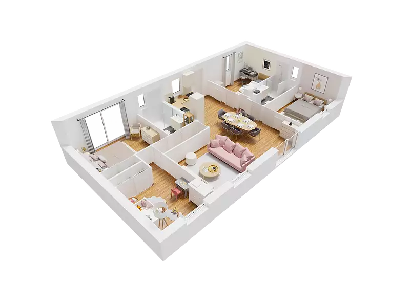Maison neuve, 90 m² - Val-d'Izé (35450)