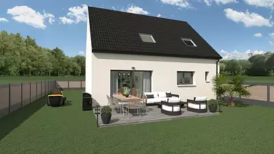 Maison neuve, 114,41 m²