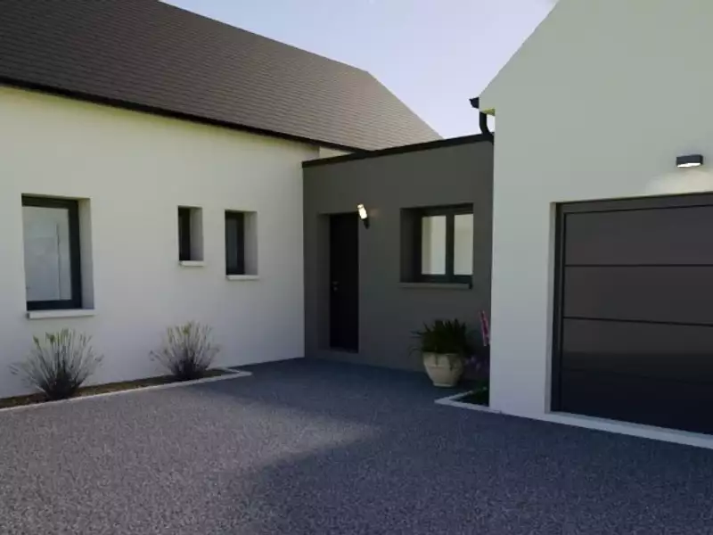Maison neuve, 94 m² - Tauxigny-Saint-Bauld (37310)