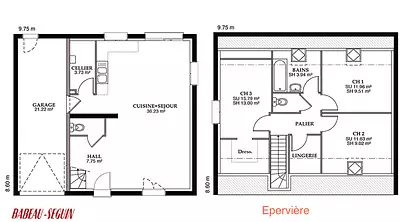 Maison neuve, 82 m²