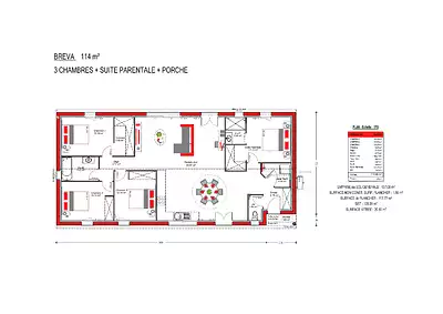 Maison neuve, 115 m²
