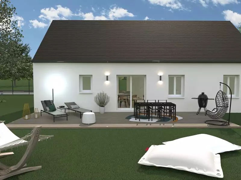 Maison neuve, 81 m² - Neuillé-Pont-Pierre (37360)