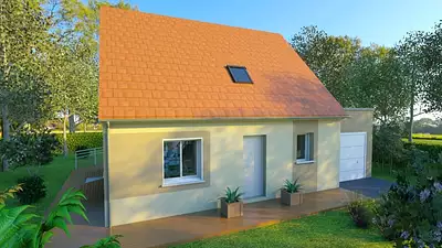 Maison neuve, 55 m²