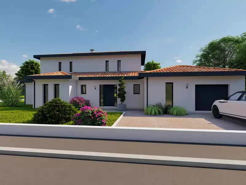 Maison neuve, 177 m² - Bordeaux (33200)