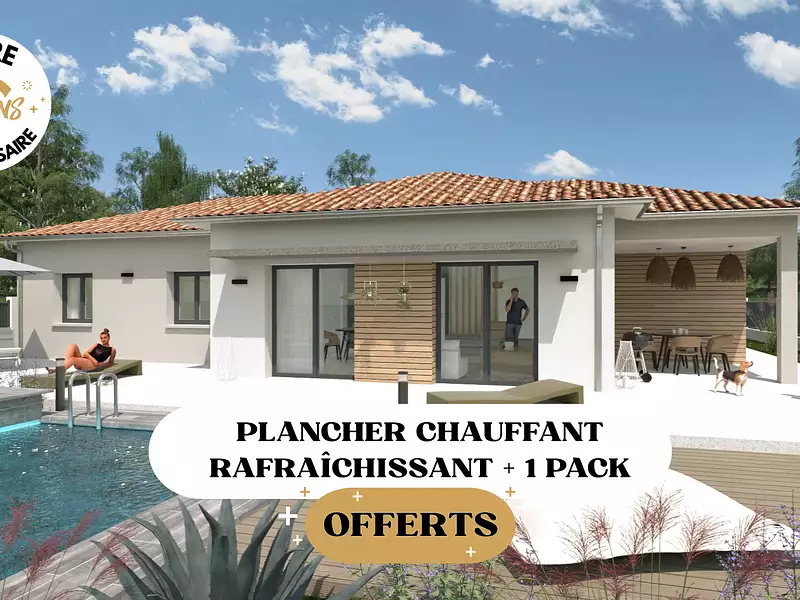 Maison neuve, 140 m² - Saint-Laurent-de-Mure (69720)