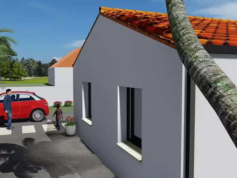 Maison neuve, 84 m² - Saint-Maixent-sur-Vie (85220)