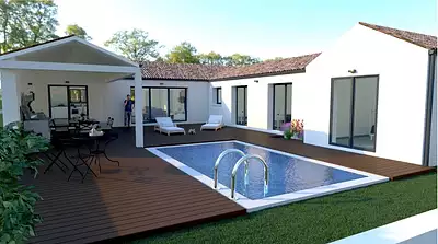 Terrain à bâtir, 308 m²