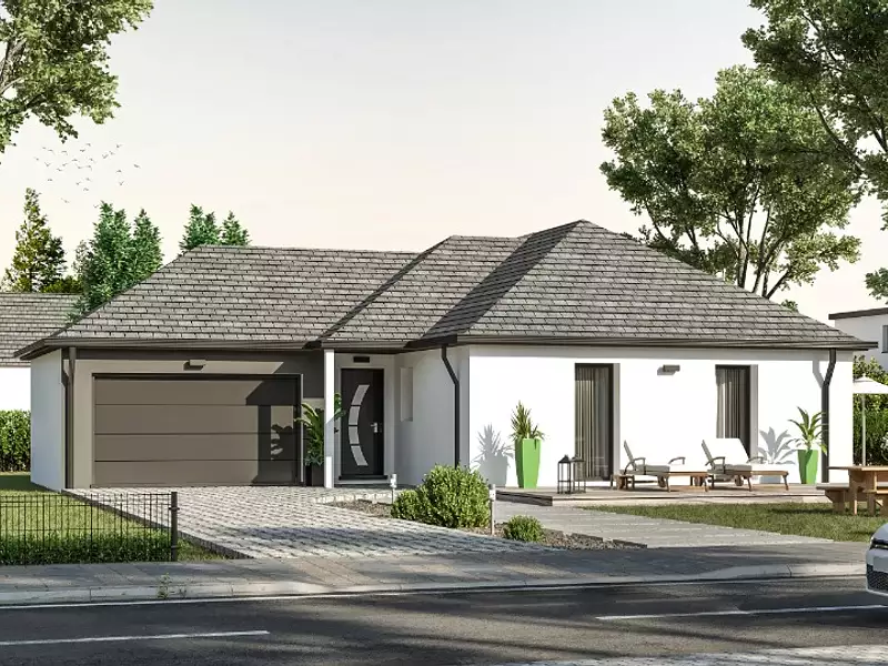 Maison neuve, 90 m² - Sucé-sur-Erdre (44240)
